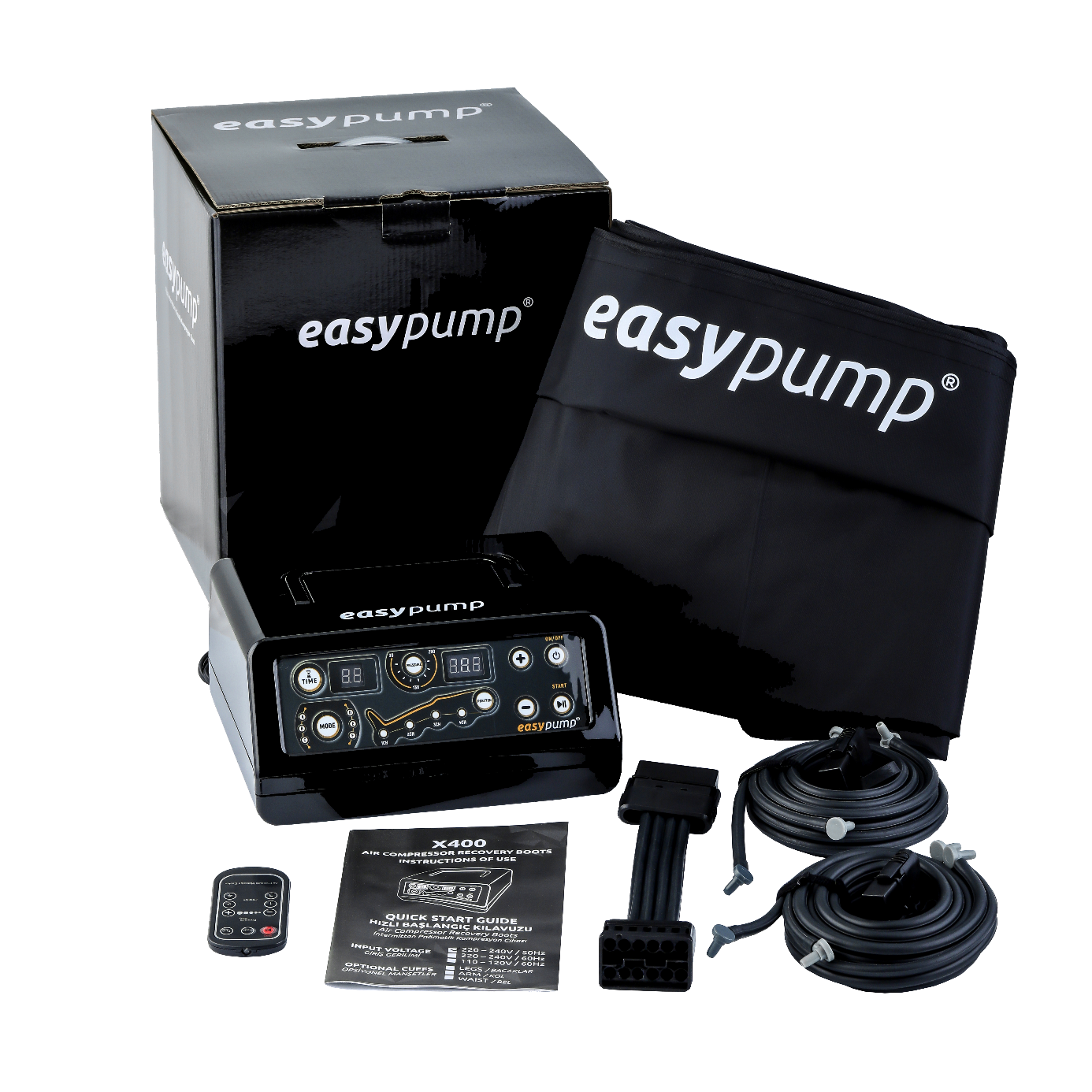 EASYPUMP X400 4 KANALLI PNÖMATİK KOMPRESYON CİHAZI Ürün Resmi